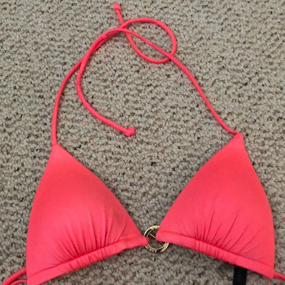 victoria’s secret push up triangle bikini top
